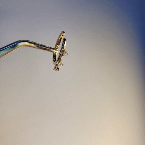 EF Collection 14k & Diamond Ear Cuff - Picture 8 of 13